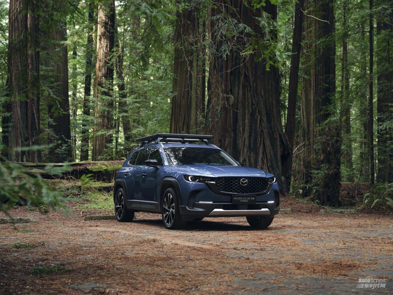 搭载四驱系统,MAZDA CX-50行也HEV广州车展即将上市