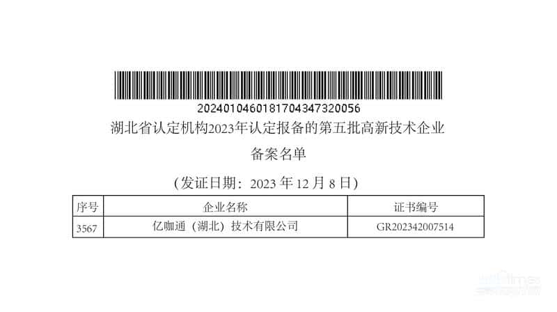 亿咖通科技多项企业资质获国家及省市级背书 不负创新使命 回报各方关切